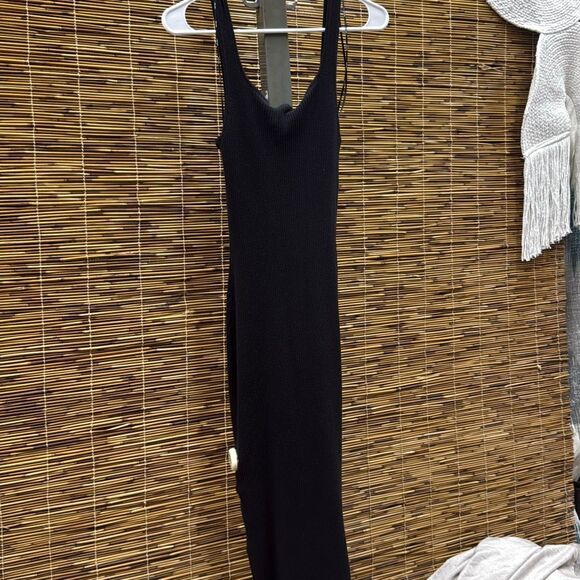 Dkny Jeans Ribbed Tank Sweater Dress Size M - Picture 3 of 3